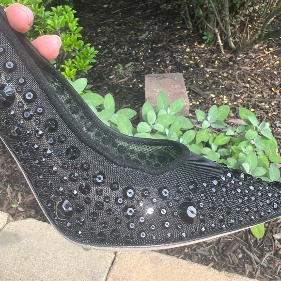 NWOB Christian Dior Size 38.5 Beaded Heels - Picture 10 of 15